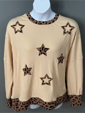 Beige Star Women’s Top